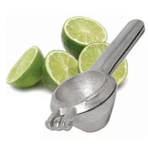 kit 2 Espremedor Amassador De Limão Manual Alumínio Fundido