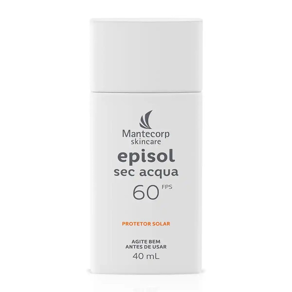 Protetor Solar Facial Episol Sec Acqua FPS 60 40ml