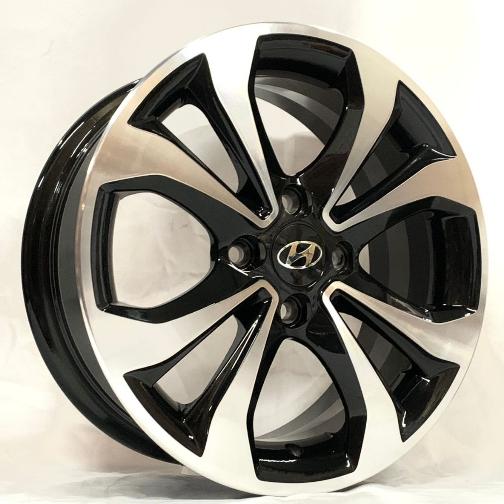 Jogo Roda Aro 15 Novo Hb20 2020 Hb20x Sense Vision 1.0 1.6 Preta Diamantada