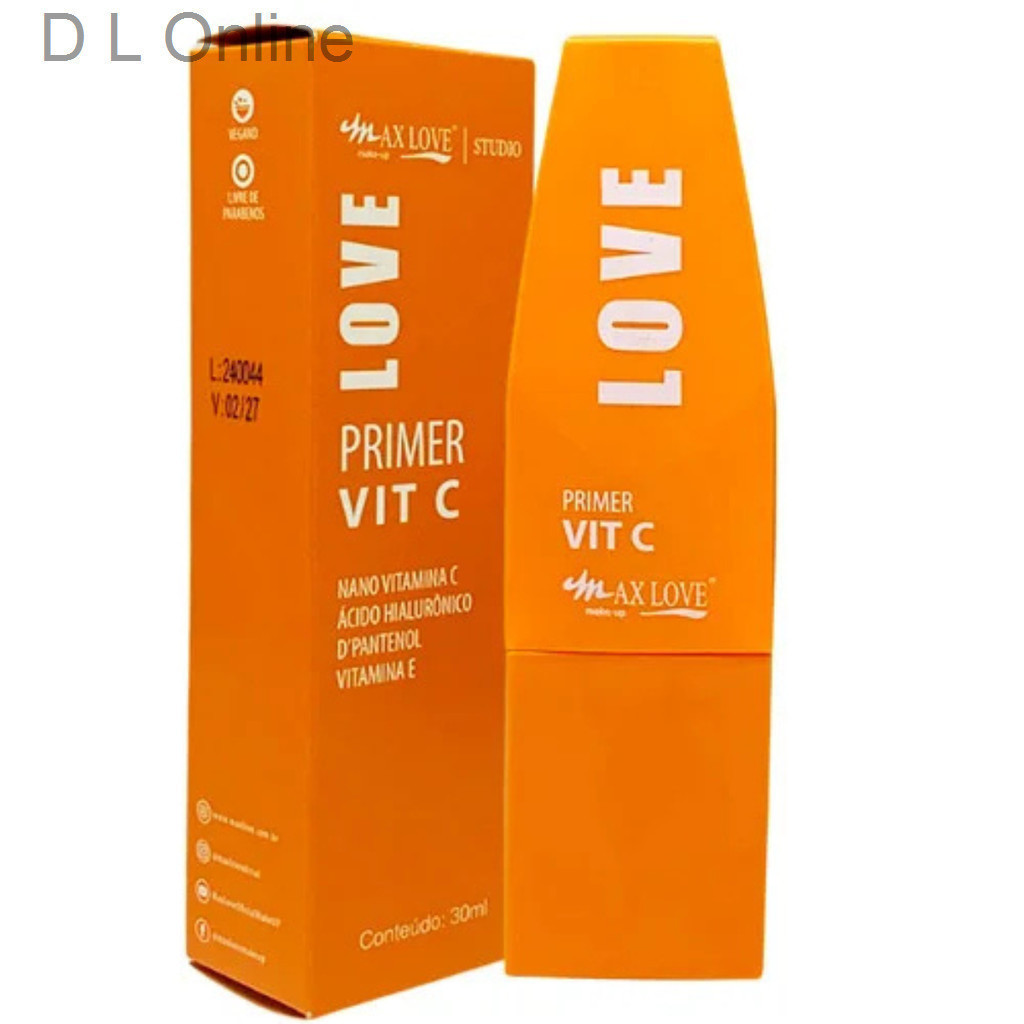(V)Primer Facial Vitamina C Max Love - 30ml