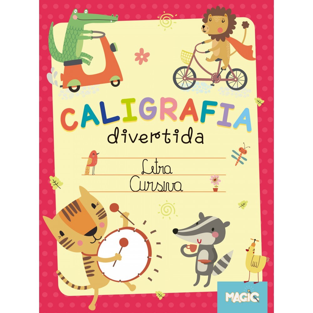 Livro Caligrafia Divertida - Letra Cursiva