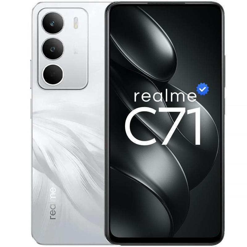Smartphone Realme C71 128GB Ou 256GB NFC 50MP Tela 120Hz Bateria 6300mAh Ram Boost