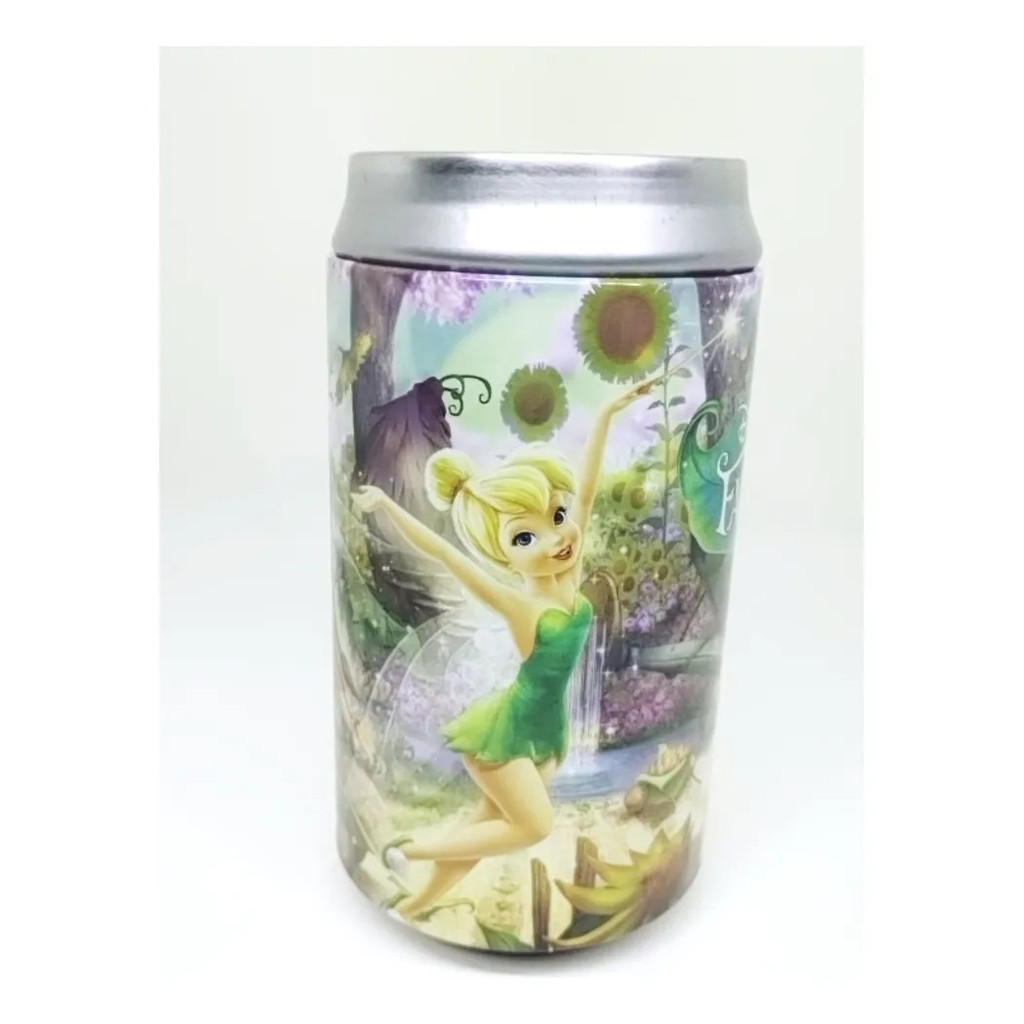 Lata Porta Caneta Cofre Fadas Disney Fadas