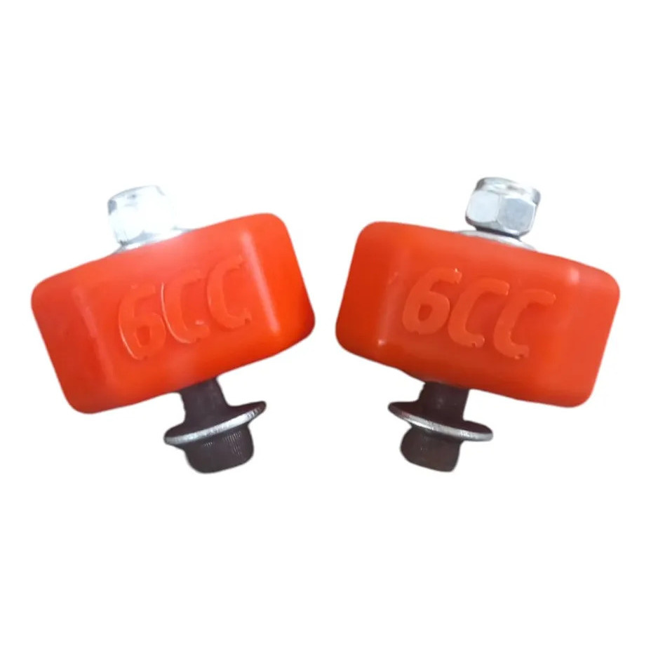 Coxim Lateral Do Motor Para Gm Opala 6cc Em Pu ( Par)