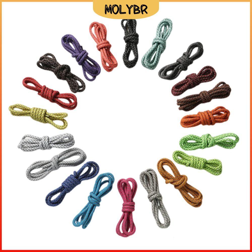 Cadarços Esportivos MOLYBR , Refletivos Coloridos Reflexivos Para Tênis , Fluorescentes