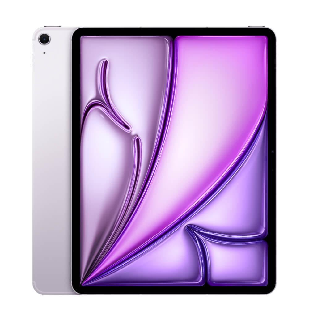 iPad Air 13" M2, 6ª geração, Wi-Fi + Cellular, 256GB - Roxo