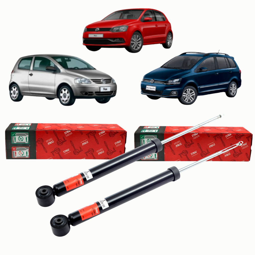 Par Amortecedor Traseiro Trw Polo Sedan Fox Spacefox