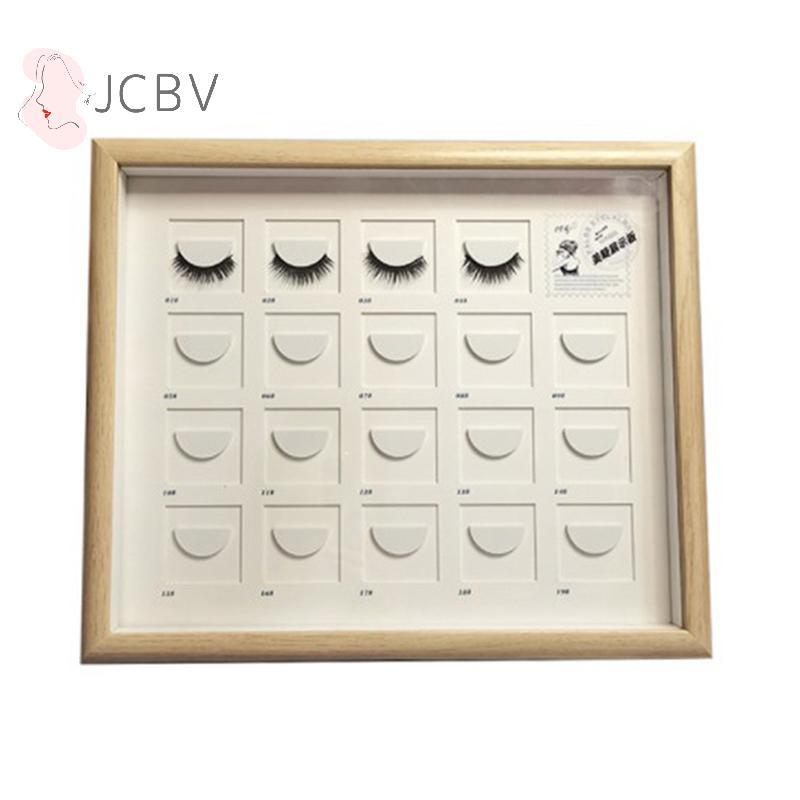 [JCBV] 10 Unidades De Suporte De Exibição De Cílios Acrílicos Enxertia Extensões De Painel De Braet