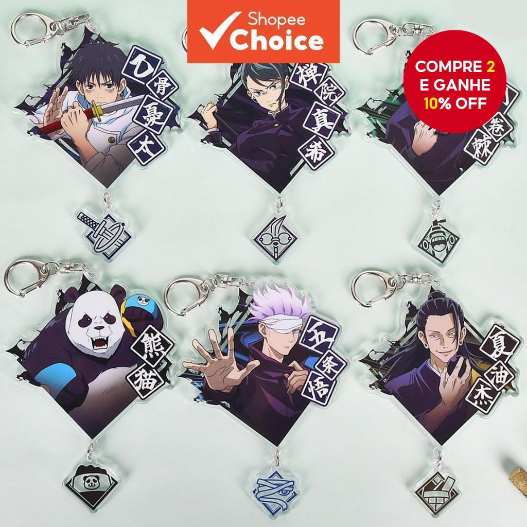 Jujutsu kaisen Gojo Satoru Geto Suguru Inumaki Toge Anime Pingente Acrílico Figura Chaveiro Coleção Modelo Cosplay