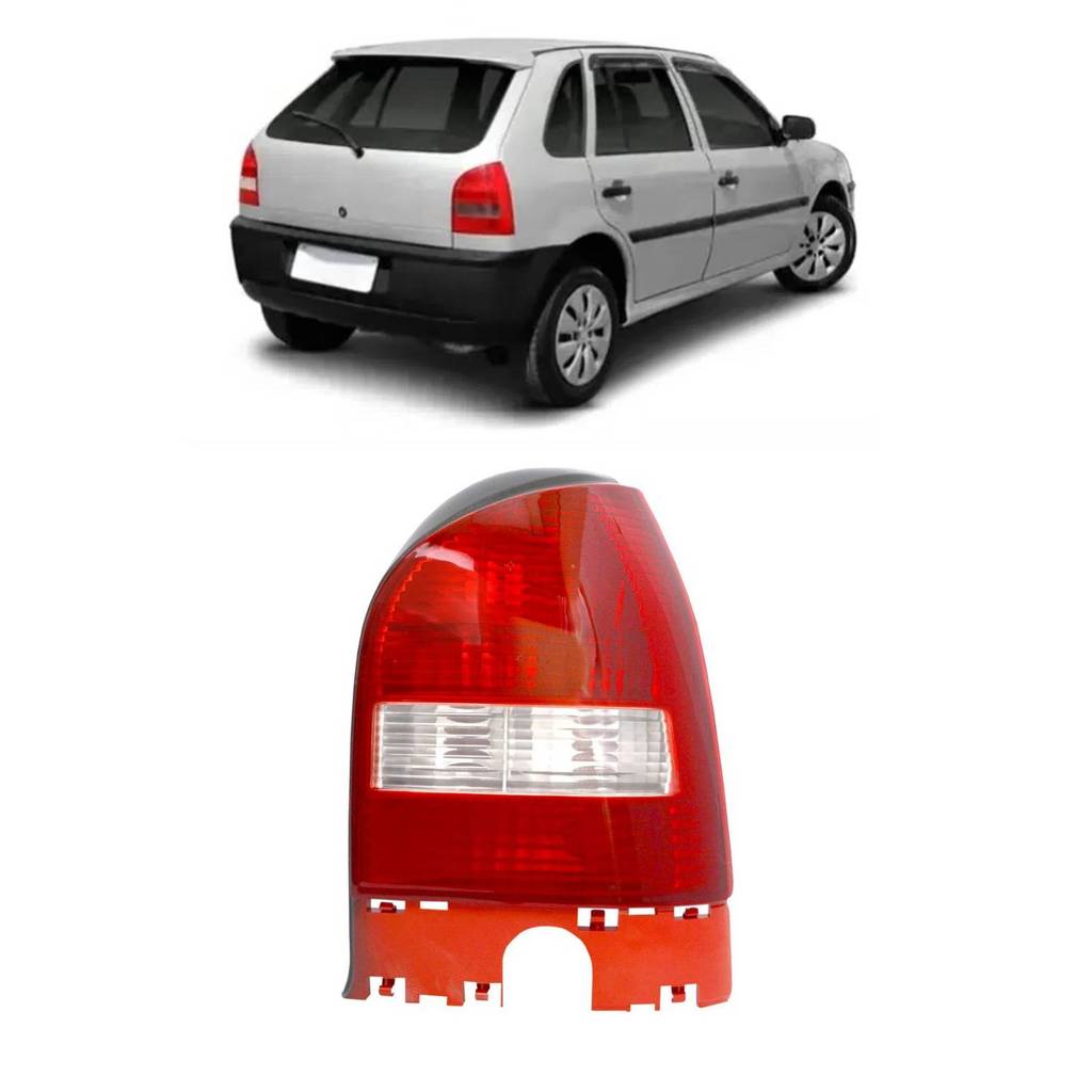 LANTERNA TRASEIRA GOL G3 99 00 2001 02 03 2004 2005 BICOLOR