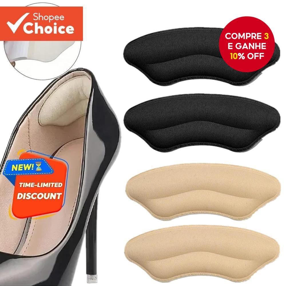 Almofadas De Calcanhar Autoadesivas Para Sapatos Soltos : Inserções Acolchoadas Conforto Final E Ajuste Perfeito