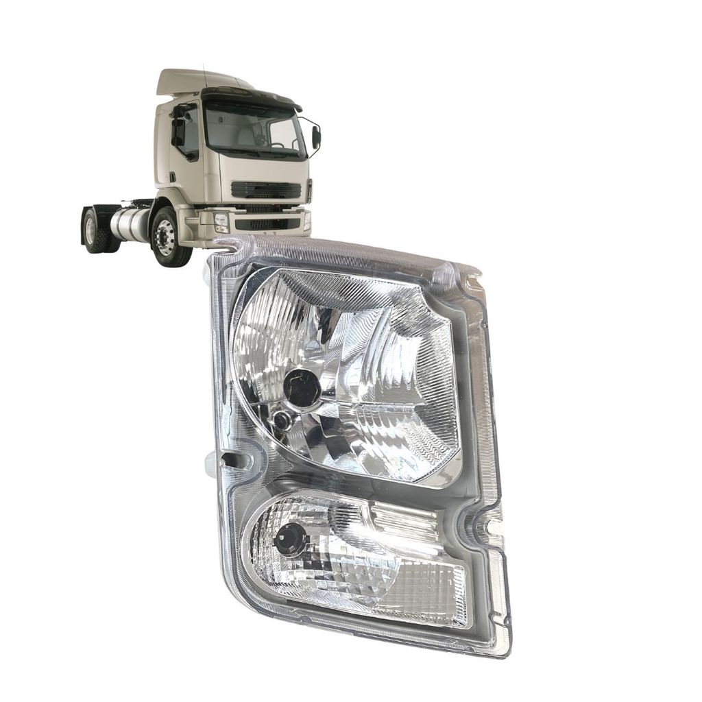 Farol Dianteiro Principal 24v Para Volvo Vm 220 Vm 260 Vm 330 2005 a 2013 Lado Direito EDN 20818771
