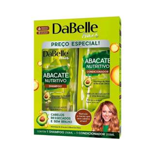 Kit Shampoo Condicionador Dabelle Abacate Nutritivo 450ml em Oferta na Shopee