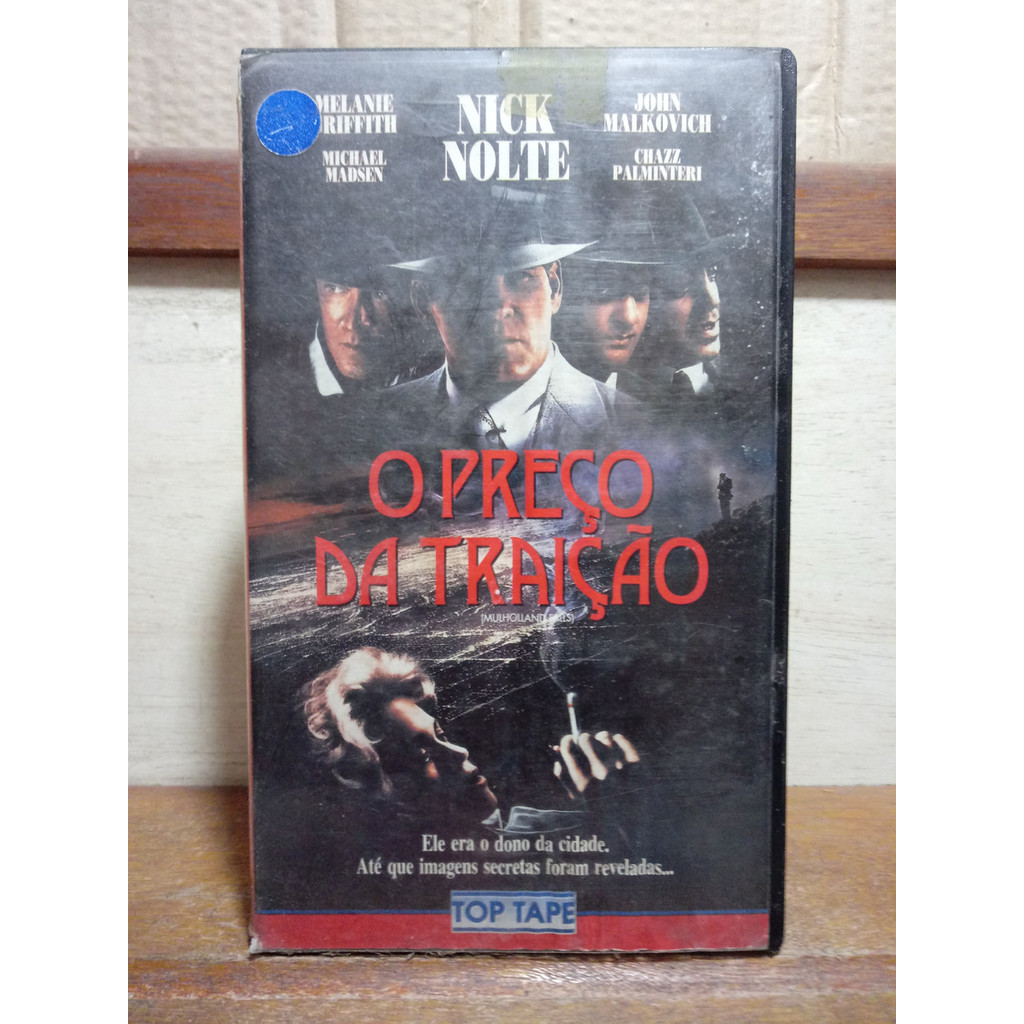 Vhs Vhs O Preço Da Traição - Nick Nolte