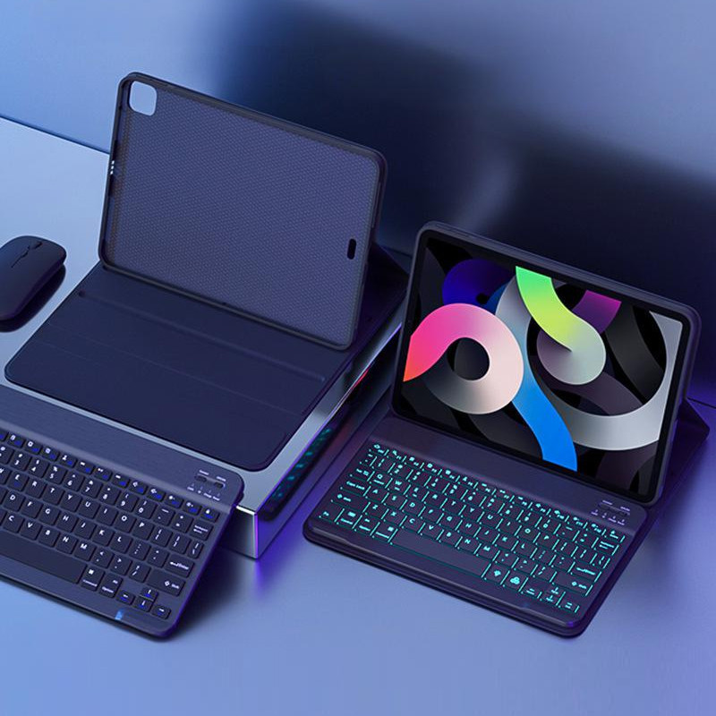 Nova Capa Preta De Suporte Para samsung 10.9/11 Polegadas Com Teclado Magnético Bluetooth S7/S8/S9/S9PE/S10PE 11in 5YXD