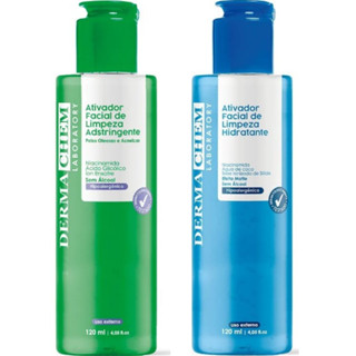 DermaChem Ativador de Limpeza Facial 120ml em Oferta na Shopee