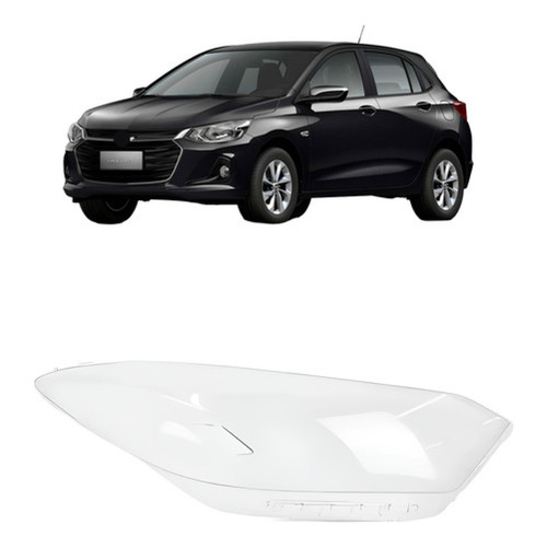 Lente Farol Para Chevrolet Onix 2020 A 2024