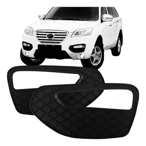 Par Grade Parachoque Dianteiro Lifan X60 2013 A 2016 em Oferta na Shopee
