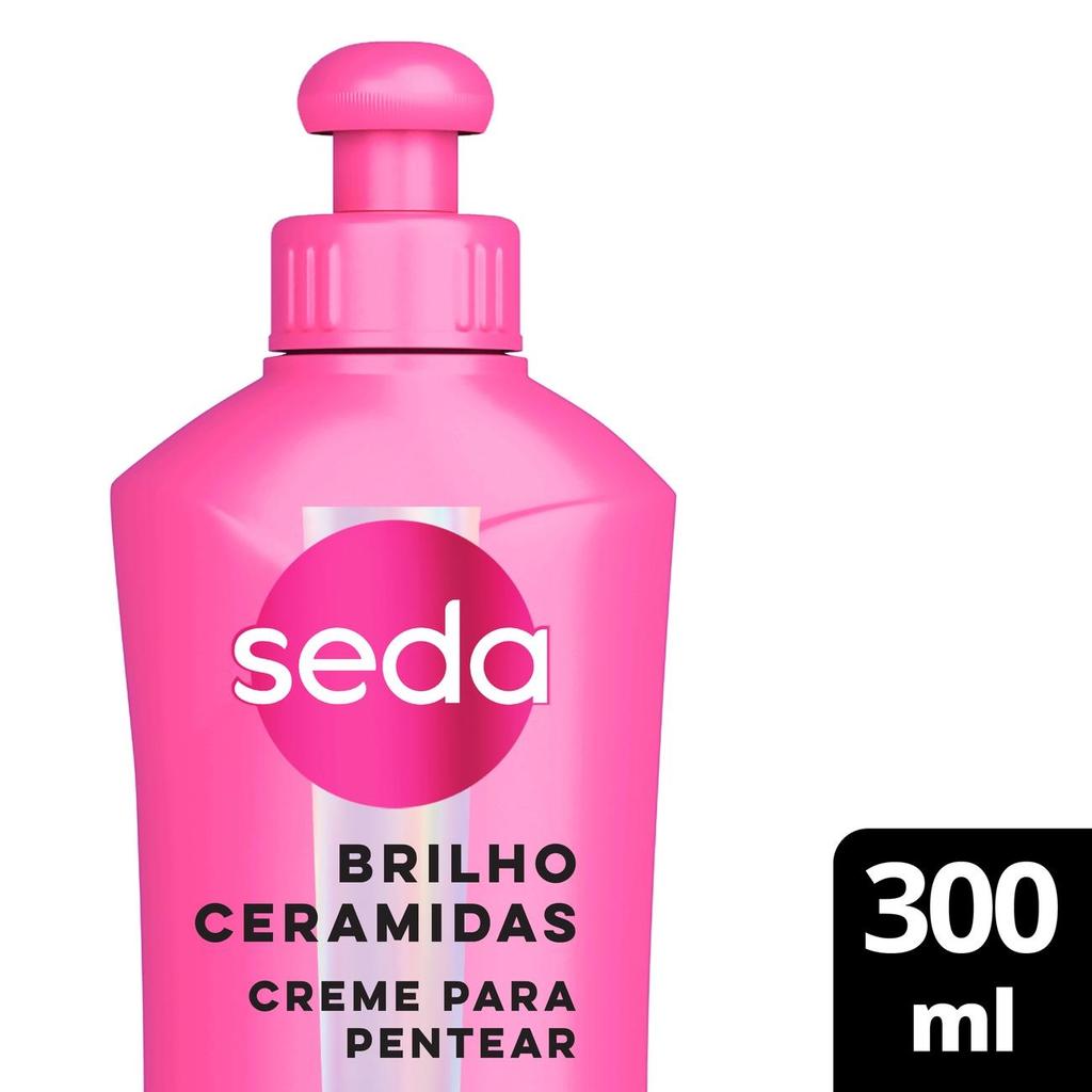 Creme para Pentear Seda Ceramidas Infusão Ativa Retinol e Colágeno 300ml em Oferta na Shopee
