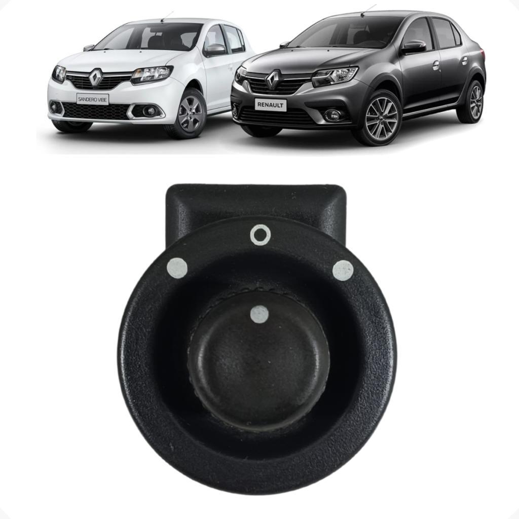 Botão Retrovisor Elétrico Renault Sandero Logan 2015 a 2020