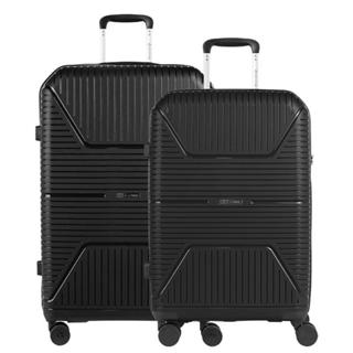 Kit 2 Malas de Viagem Grande e Média  PP Prime - Preto em Oferta na Shopee