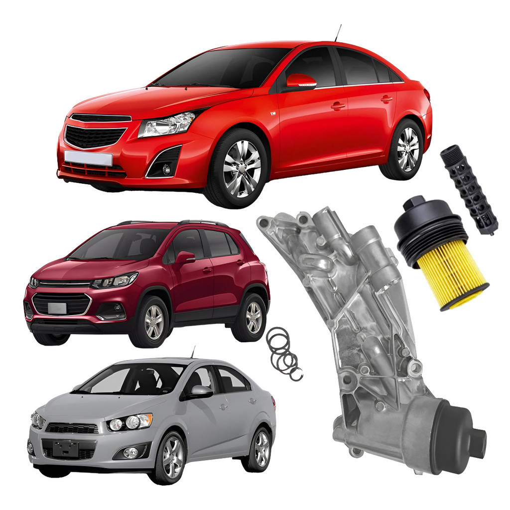 Trocador Calor Cruze Tracker Sonic 1.6 1.8 2012 a 2016 Resfriador Radiador Óleo