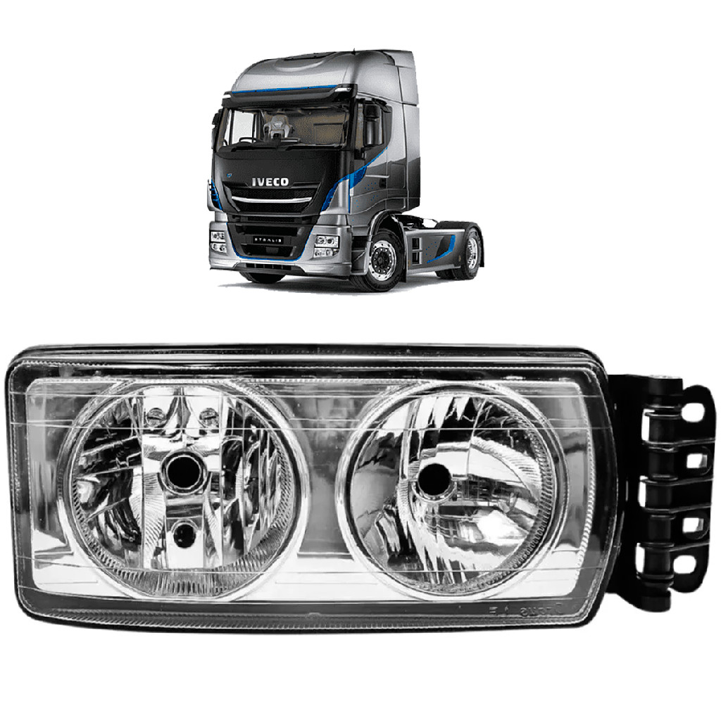 Farol Dianteiro Le Iveco Stralis Tector Cursor 24v
