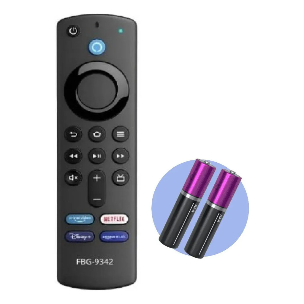 Controle Remoto Smart Compatível  Com Fire Stick Fbg- 9342