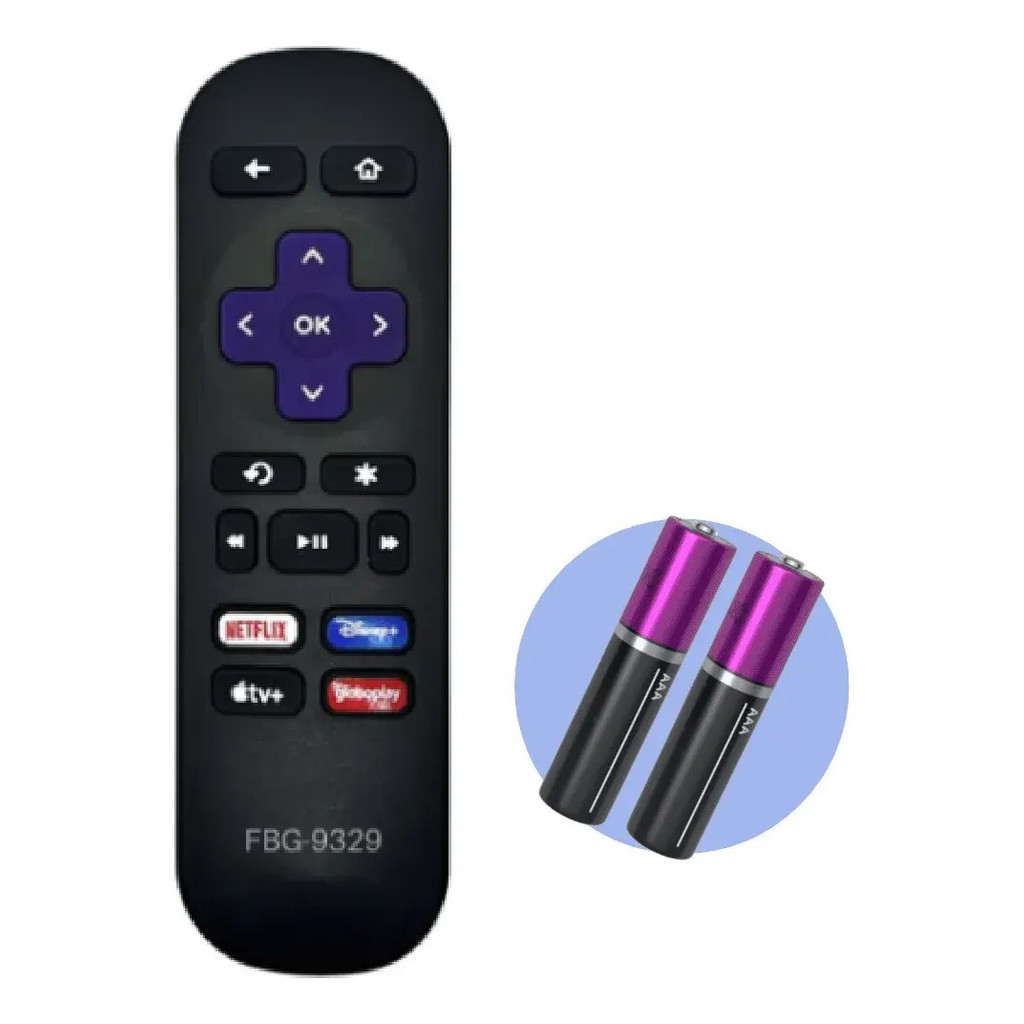 Controle Remoto Compatível Smart Roku  - Modelo Fbg- 9329