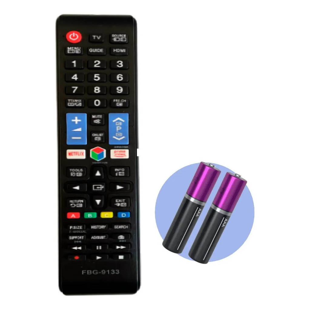 Controle Remoto Smart Compatível C/ Samsung Modelo Fbg-9133