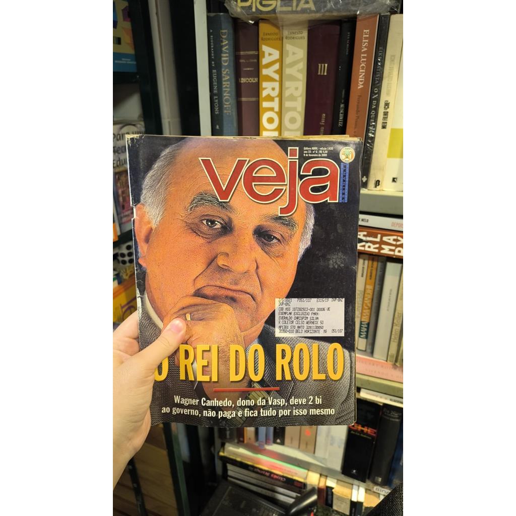 Revista Veja - O Rei do Rolo - N 1635 2000 autor Revista