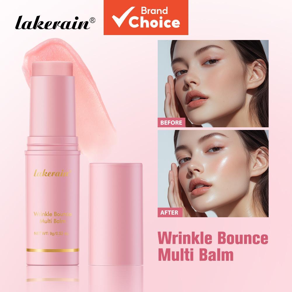 Bastão Hidratante Multibálsamo Lakerain | Hidratação De Colágeno Cuidado Facial E Labial Tudo-Em-Um Efeito De Salto De R