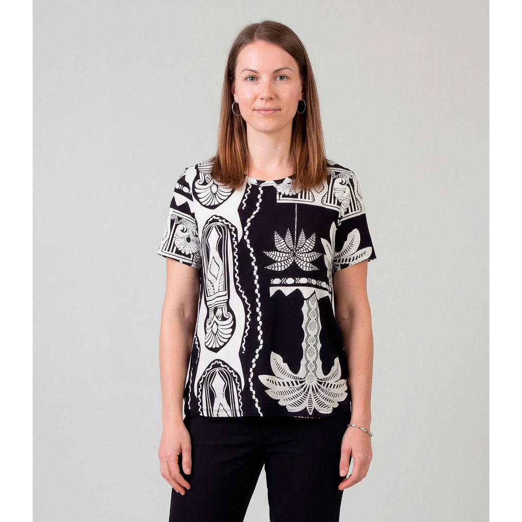 Blusa Feminina Infinita Cor Preto em Oferta na Shopee