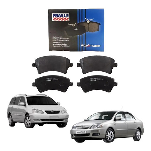 Pastilha De Freio Dianteira Corolla 1.8 98 99 2000 Frasle