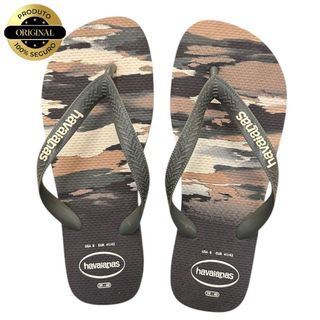 Chinelo Havaianas Top Camu Sandalia de Dedo Original Confortavel Resistente Macia