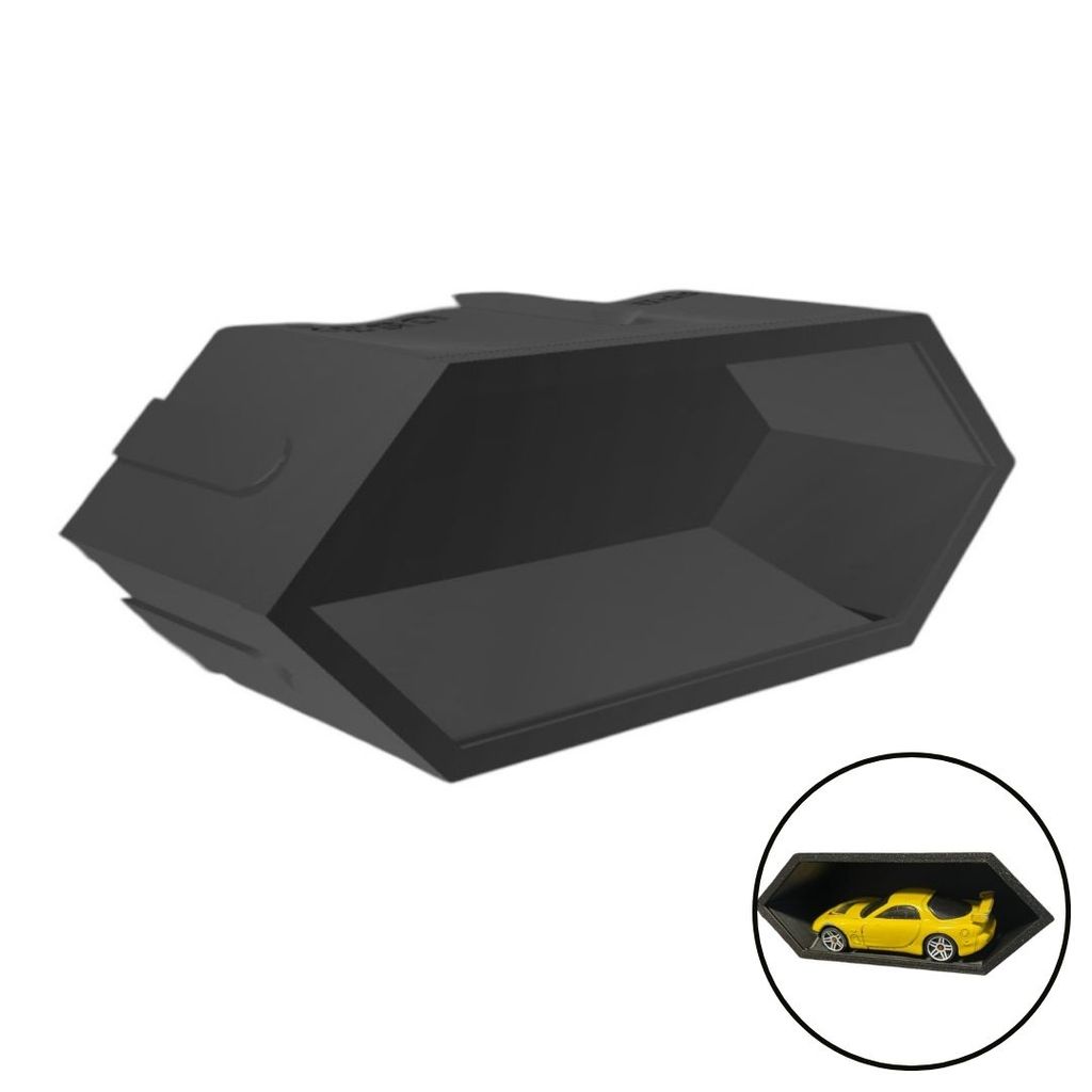 Suporte Para Parede Modular Para Carrinho Carro Hot 1/64