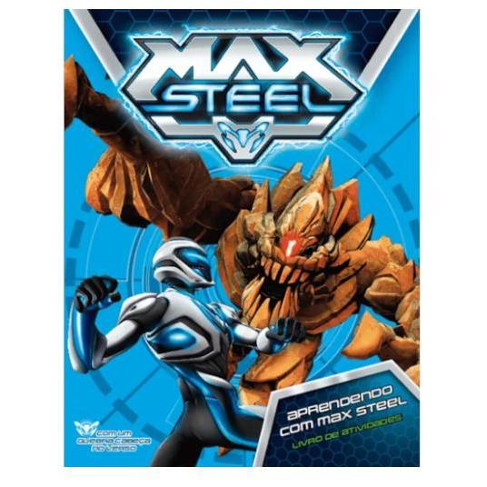 kit 2 livrod Max Steel - Aprendendo com Max Steel
