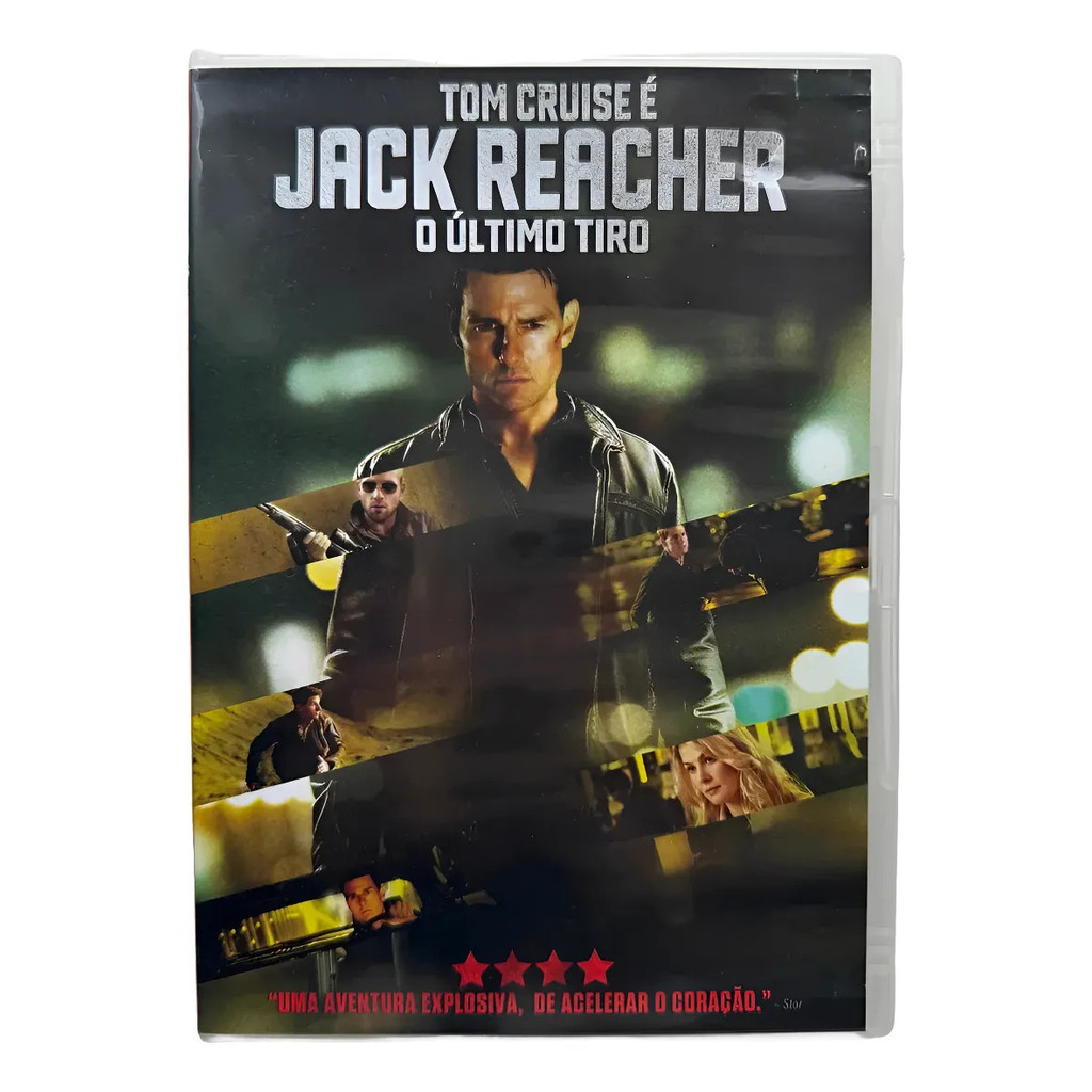 DVD Filme Jack Reacher: O Último Tiro - Tom Cruise