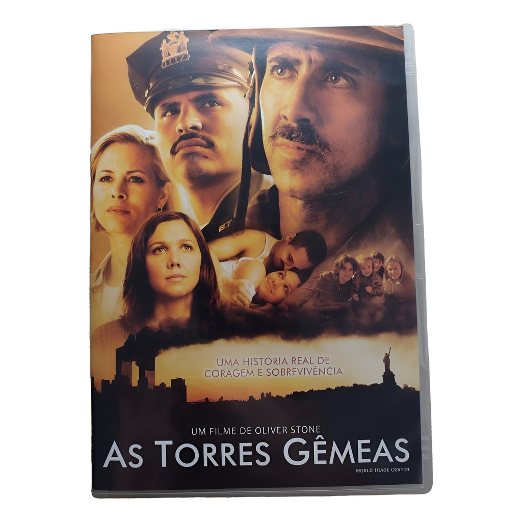 DVD Filme As Torres Gêmeas - Nicolas Cage Oliver Stone