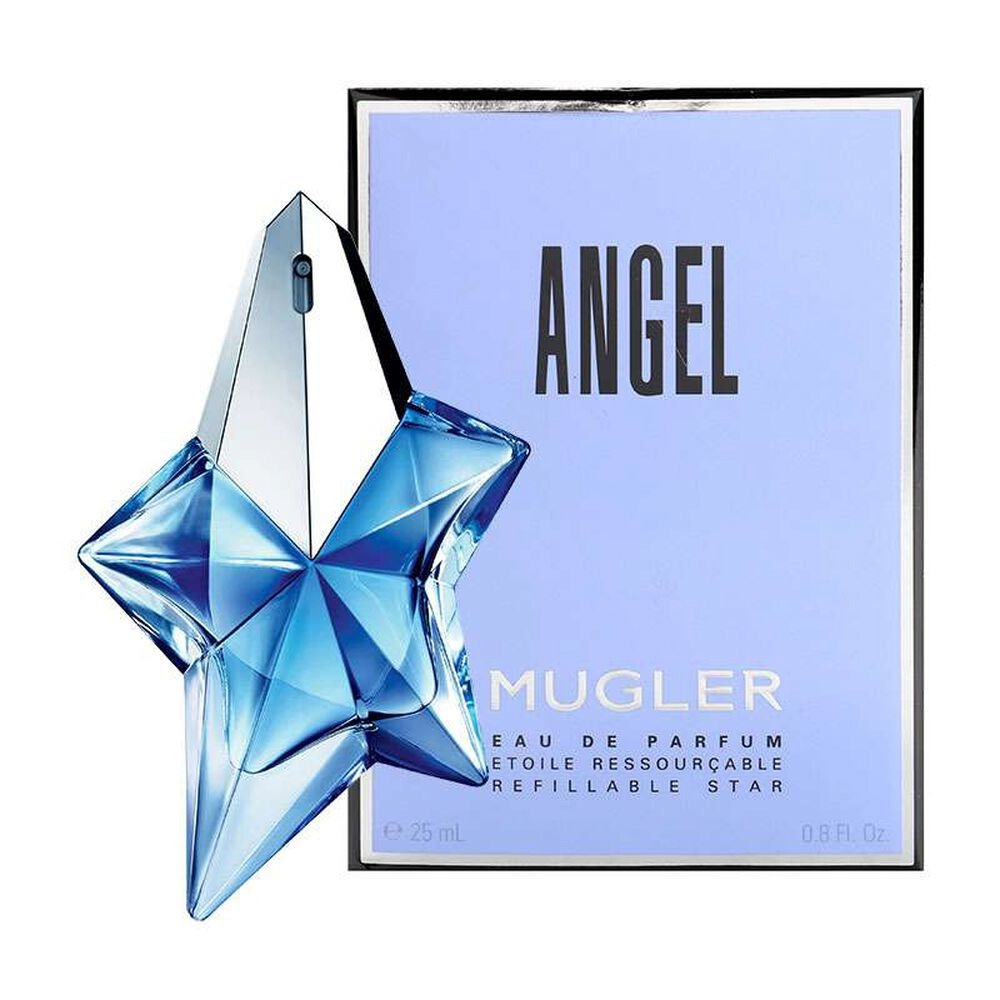 Thierry Mugler Angel Refillable Feminino Eau de Parfum 25ml em Oferta na Shopee