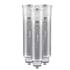 Kit 3 Filtros/Refis Originais de Água Acqua Pure para Purificador Electrolux PE12A/PE12B/PE12G/PE12V/PE12P