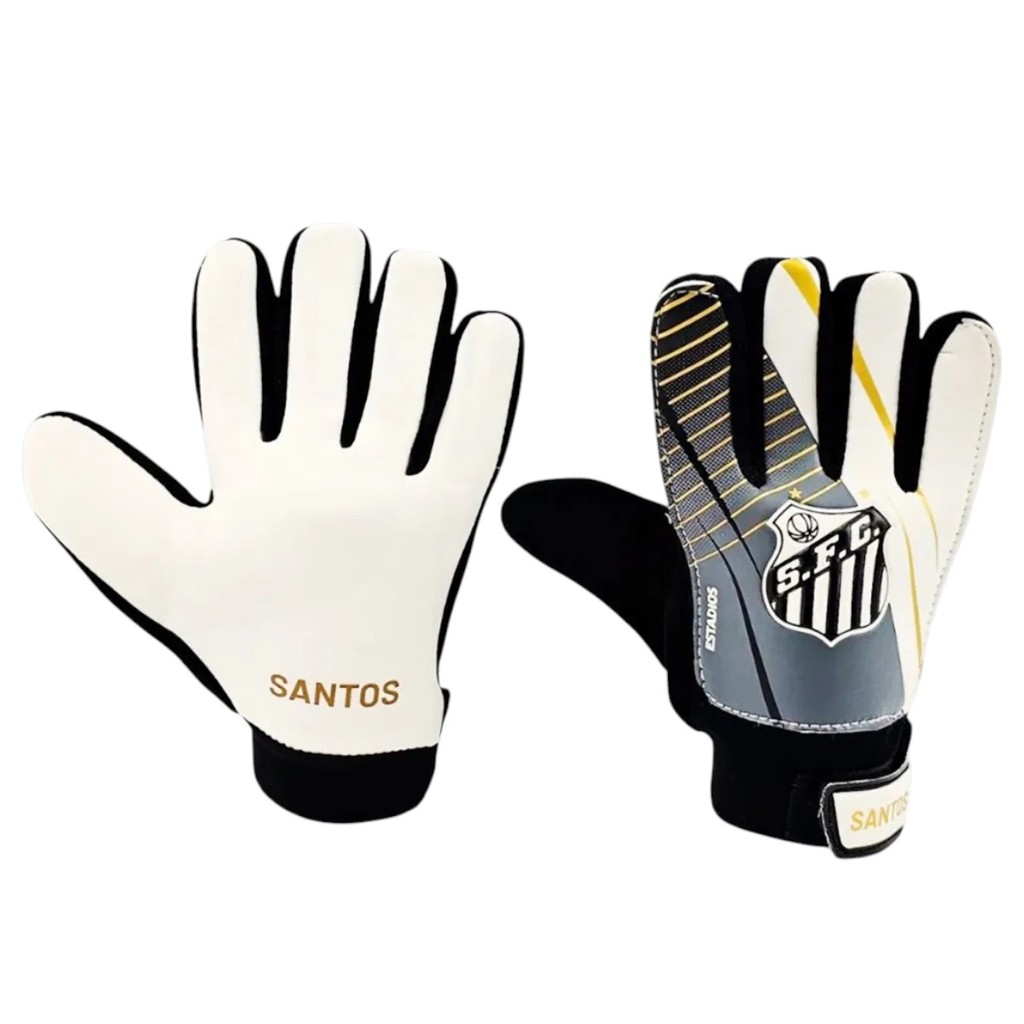 Luvas De Goleiro Estadios Santos Infantil