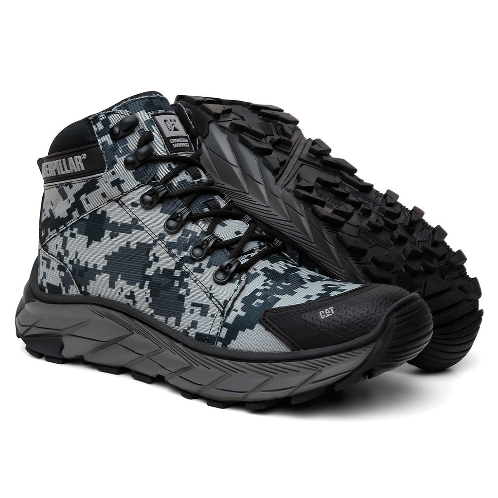 Bota Masculina Militar Tática Couro Resistente Confortável Uso Profissional Antiderrapante