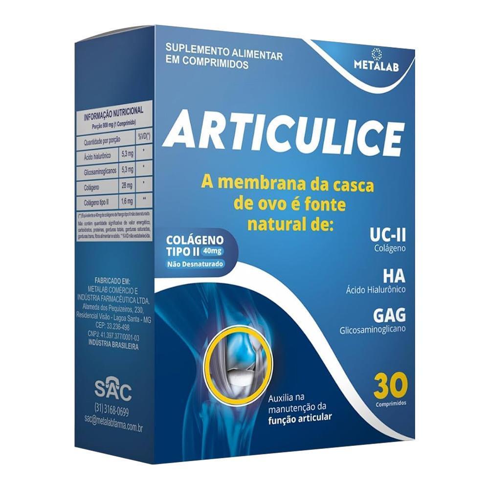 Articule Com 30 Comprimidos