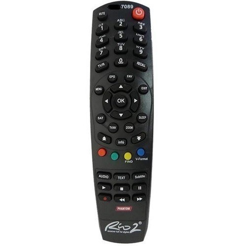 Controle Remoto para Receptor RIO 2 PHANTOM FBG-7089