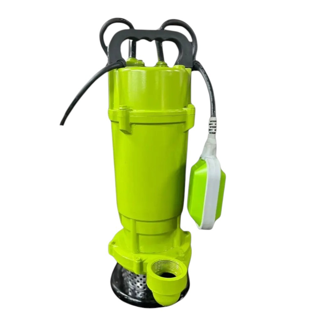 Bomba Submersível Água Turva 1CV 220V Monofásica 18900L/h Eurobombas Drenagem Poço Esgoto IP68