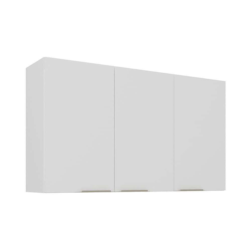Armrio Areo Triplo Renova 03 Portas 02 Prateleiras 120cm Itatiaia