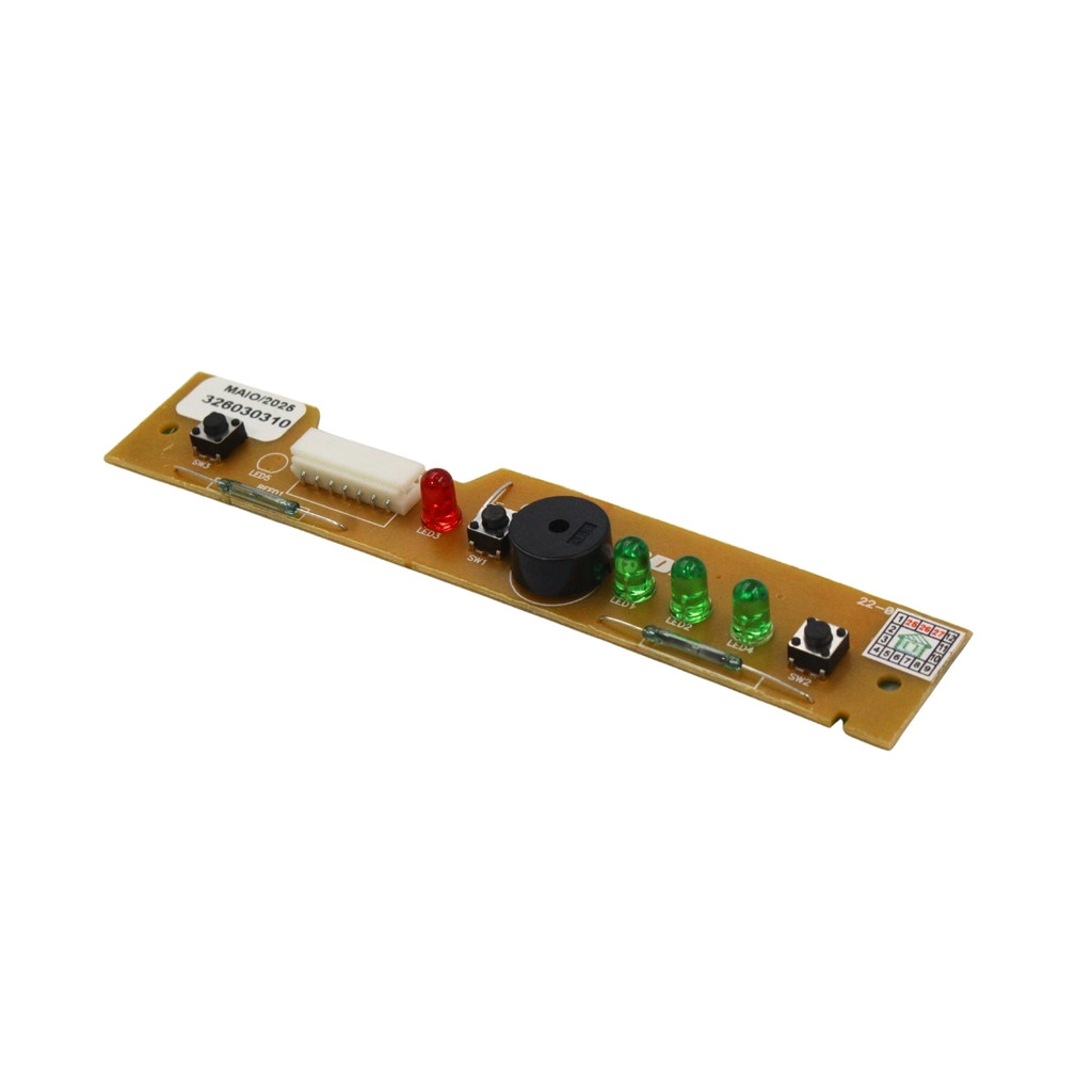 Placa De Interface Compativel Com Refrigerador Brastemp Brm40 Brm49 Biv - 500493