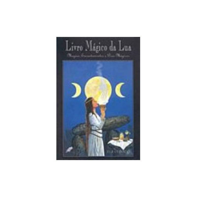 Livro Mágico da Lua autor D. J. Conway; Claudio Crow Quintino