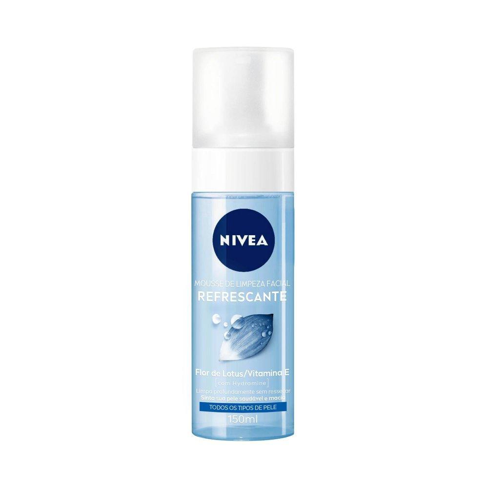 Mousse de Limpeza Facial NIVEA Refrescante 150ml em Oferta na Shopee